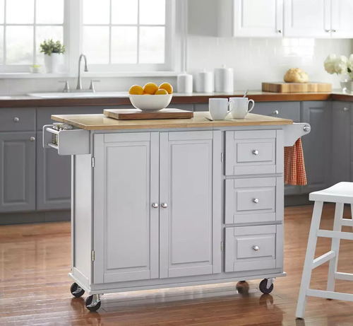 Kitchen island cart,Kitchen Trolley with Locking Wheels