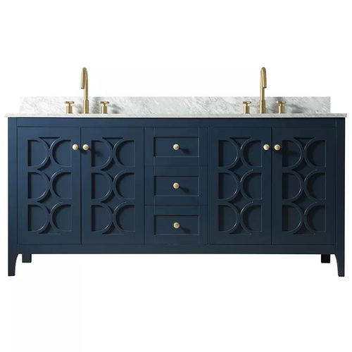 60 Inch double sink wooden bathroom cabinet with mirror