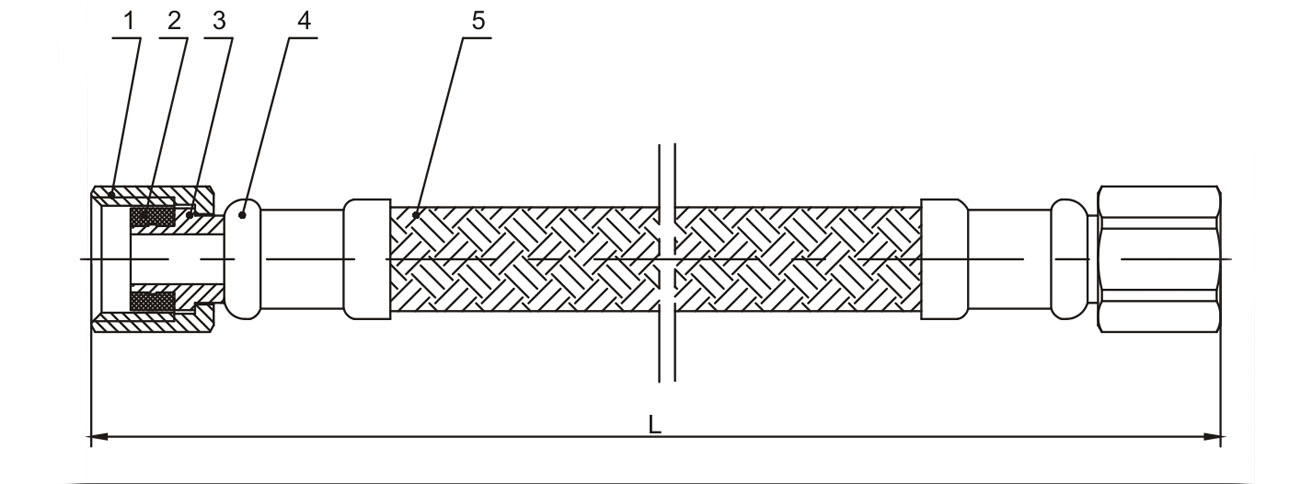 Ice Maker Hose    JCIMH-1001.jpg