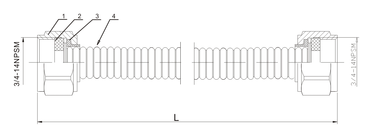 S.S Corrugated Connector &nbsp; &nbsp; &nbsp; JCWHS-1001.jpg