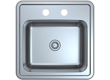 Stainless Steel Single Bowl Drop-in Sink JC1075