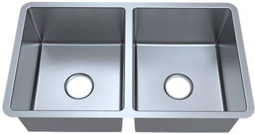 Tight Radius Double Bowl Undermount Sink JC2054