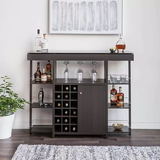 2021 NEW DESIGN Homedee Decor Morden Dry Bar And Wine Cabinet Living Room Furniture Home Bar Cabinet
