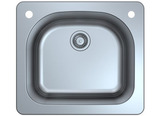 Stainless Steel Single Bowl Drop-in Sink JC1070