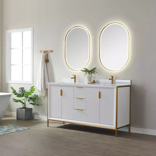 Cabinets free standing 72 inch modern hotel bathroom vanity double