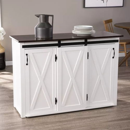 European classic kitchen furniture 127.64Cm Kitchen Island