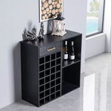 Modern luxury wine display cabinet storage cabinet wooden cabinet