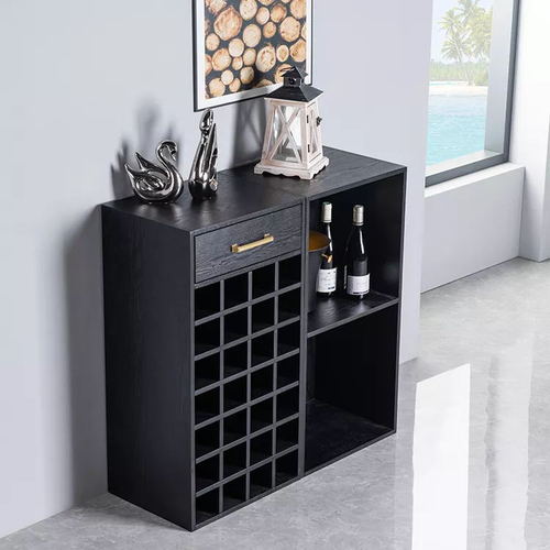 Modern luxury wine display cabinet storage cabinet wooden cabinet