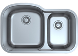 Stainless Steel Double Bowl Undermount Sink JC2034/2