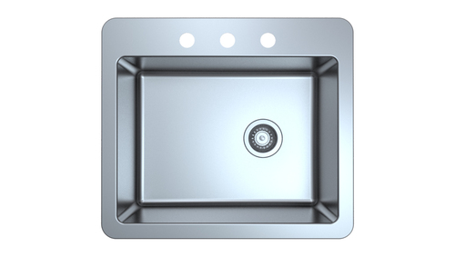 Single Bowl Dual Mount Sink, R20 JC1020
