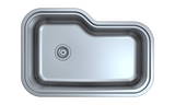 Stainless Steel Single Bowl Undermount Sink JC1071/2