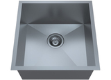 Stainless Steel Single Bowl Undermount Sink JC45X45X25
