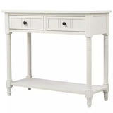 Modern Furniture Luxury Hallway Entryway Corner Side Wood Entrance Console Table