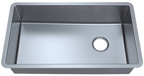 Tight Radius Big Single Bowl Undermount Sink JC1092