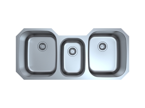 Stainless Steel Triple Bowl Undermount Sink JC4620