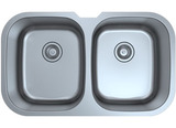 Stainless Steel Double Bowl Undermount Sink JC2006
